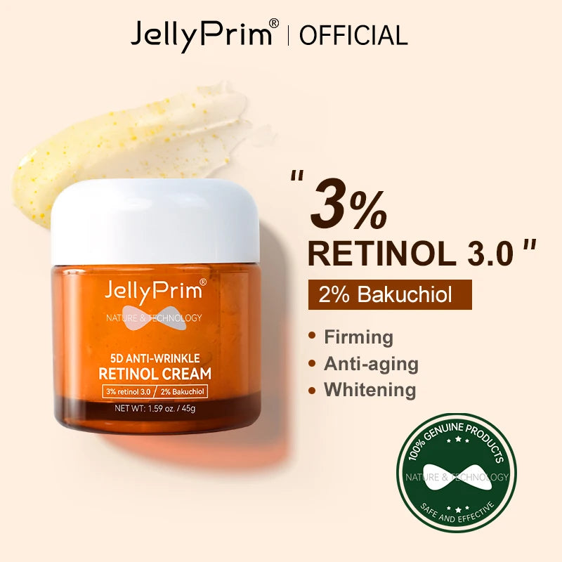 Jellyprim™ - Retinol Anti-Aging Gezichtscrème