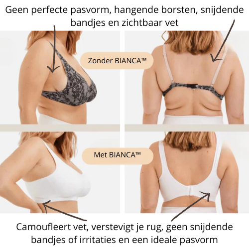 BIANCA™ - beugelloze bh met optimale ondersteuning | 1 + 1 GRATIS